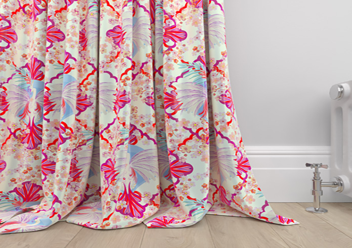 Faded Glamour, Fairground White - Made To Measure Curtains - Image 6